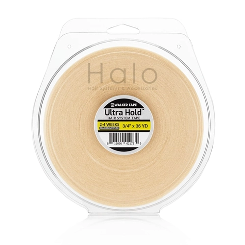 Ultra Hold Hair Piece Tape 3/4 inches x 36 Yard Roll (108 Feet) | Halo Hair